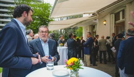 Leaders from Chile’s factoring, finance, and technology sectors gather at the British Embassy in Santiago for Lendscape and Nubatech’s “Factoring in 360°” event, focused on innovation, security, and digital transformation in the factoring industry.