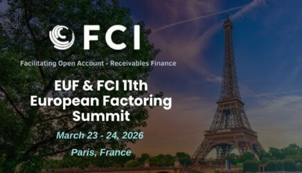 European Factoring Summit 2026 in Paris – EUF & FCI conference venue and attendees networking